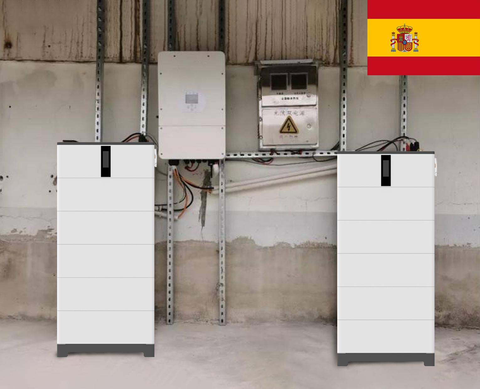 Powering Homes in Murcia, Spain with Our High Voltage Stackable Battery System